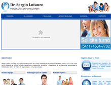 Tablet Screenshot of lotauro.com.ar